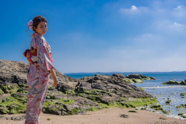 Japanese kimono women