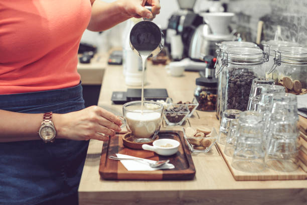 istock Barista is working in a coffee shop 930043584