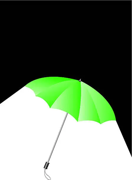 Vector illustration of Umbrella