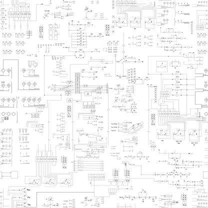 seamless abstract scheme pattern