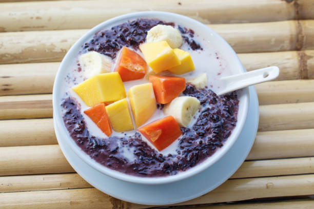 istock porridge made of black rice 930067336