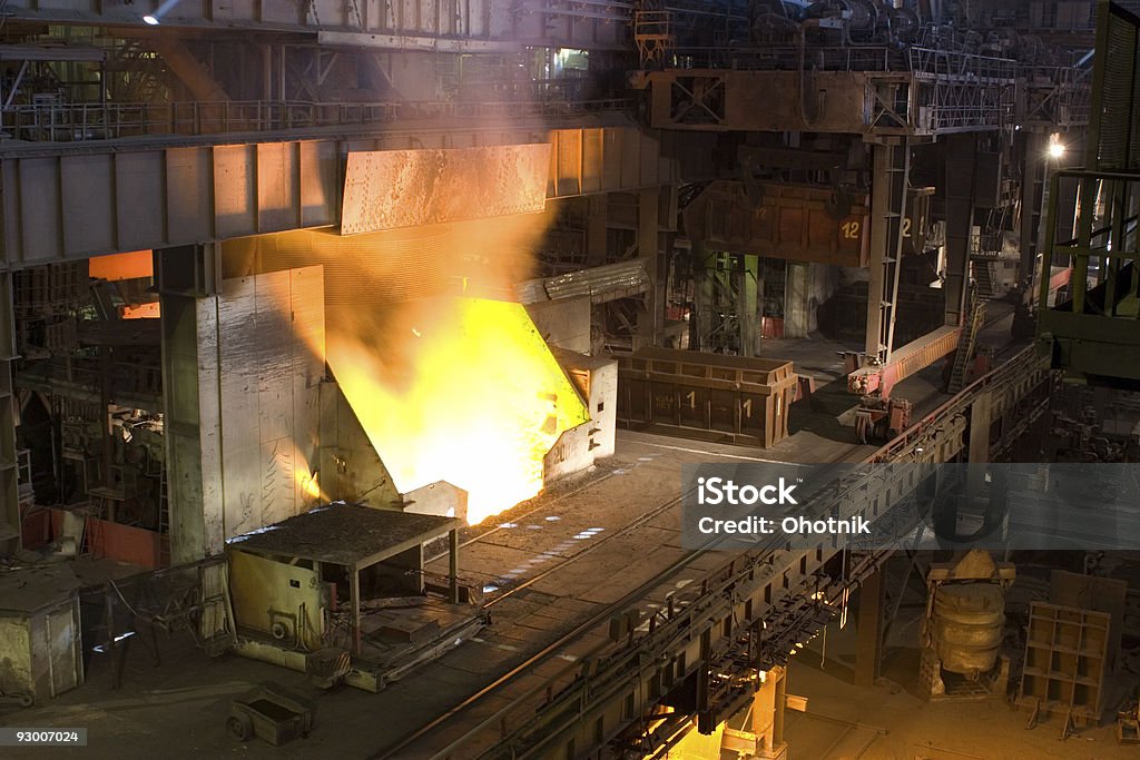 Metallurgy  Color Image Stock Photo