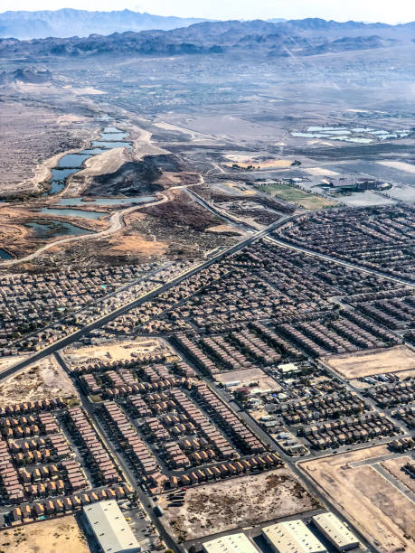 istock Aerial View on Las Vegas suburbs, USA 930151936
