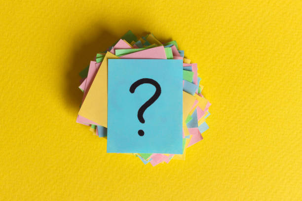 istock colorful question marks written reminders tickets. ask or business concept 930154790