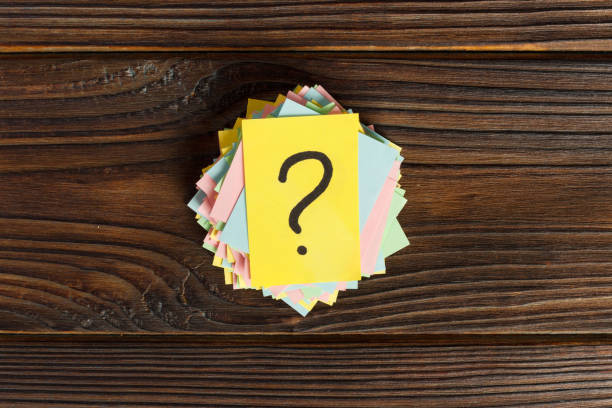 istock colorful question marks written reminders tickets. ask or business concept 930155420