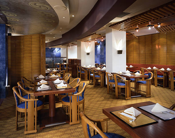 istock Japanese Restaurant dining area, New York City 93015817