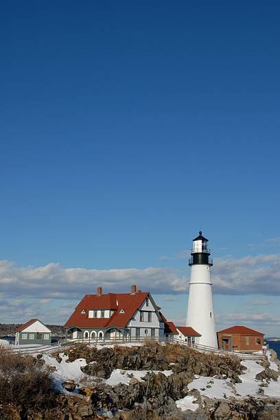 istock February sky at Portland Head Lighthouse 93015863