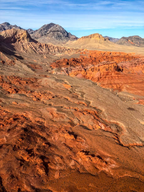 istock Arizona and Nevada landscape aerial view, USA 930163292