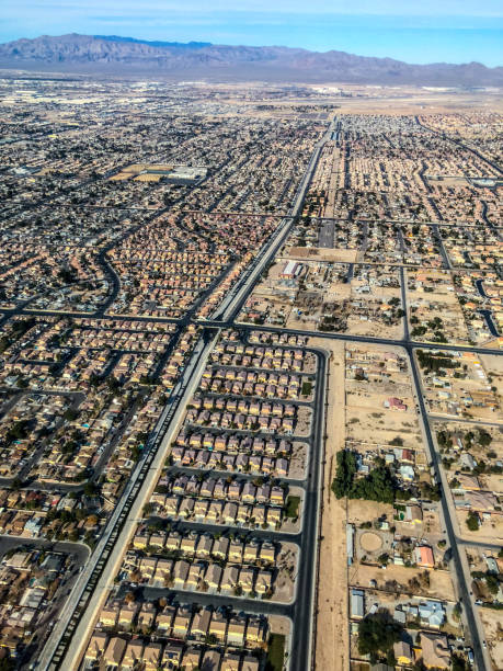 istock Aerial View on Las Vegas suburbs, USA 930171488