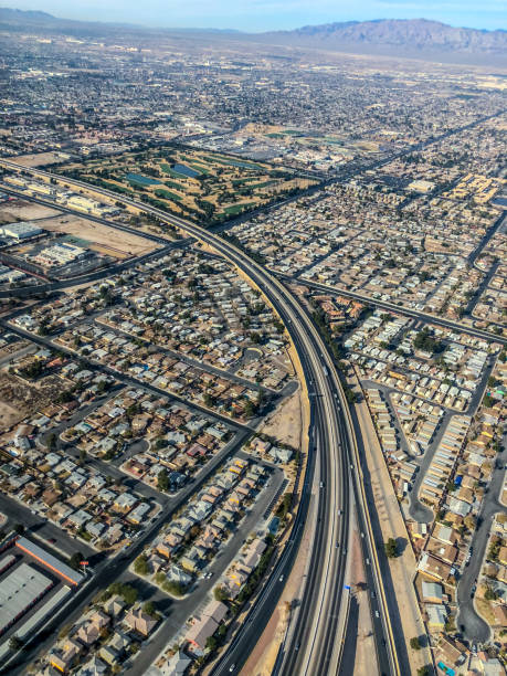 istock Aerial View on Las Vegas suburbs, USA 930171584
