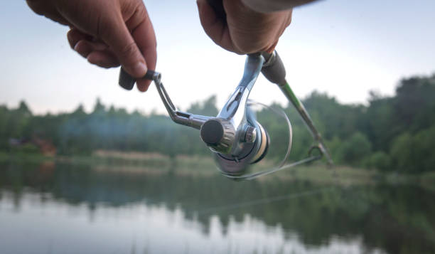 Angler fishing spinning reel