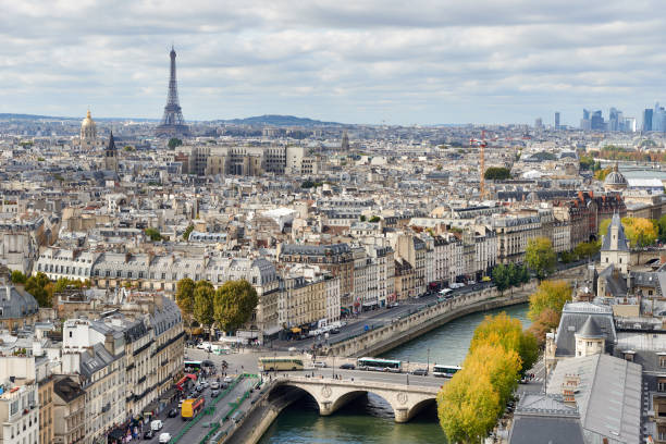 istock Autumn Parisian Panorama 930181320
