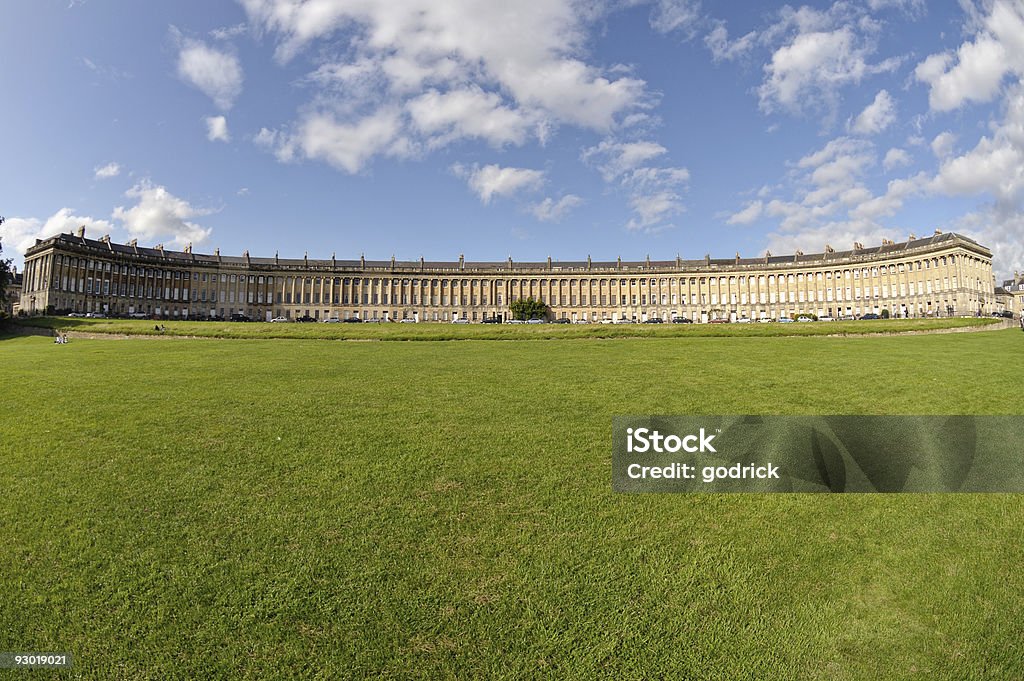 Royal Crescent, Bath, Somerset, England, UK  Bath - England Stock Photo