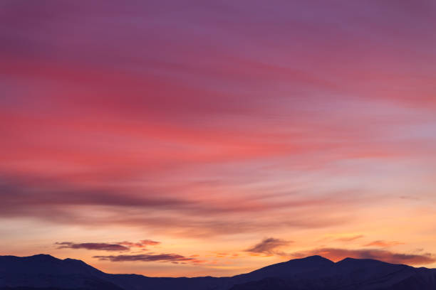istock clouds grey pink  sunrise in the spring  for sky background 930192682