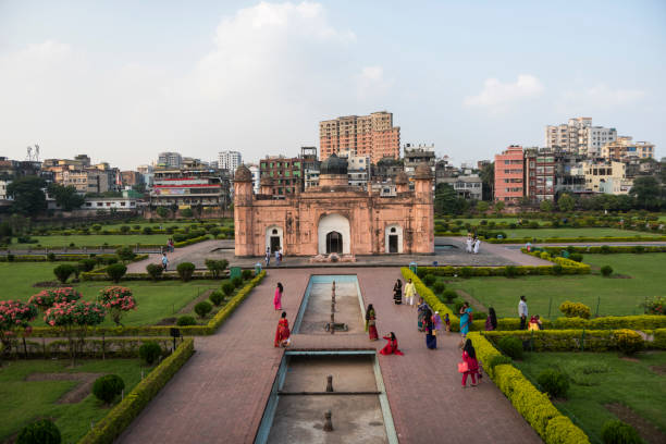 lalbagh fort em dhaka, bangladesh - lalbagh - fotografias e filmes do acervo