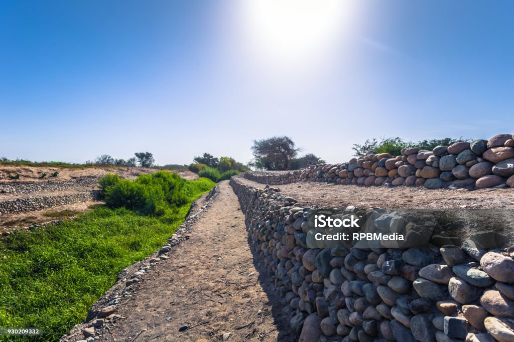 Nazca Ruiins Nazca Peru August 13 2017 Ancient Ruins In Nazca Peru Stock Photo ...