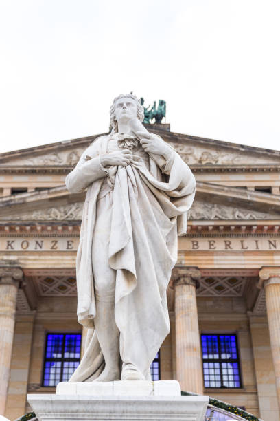 istock Schiller Monument in Gendarmenmarkt, Berlin, Germany 930218026