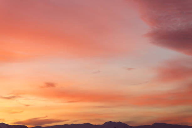 istock clouds grey pink  sunrise in the spring  for sky background 930218196