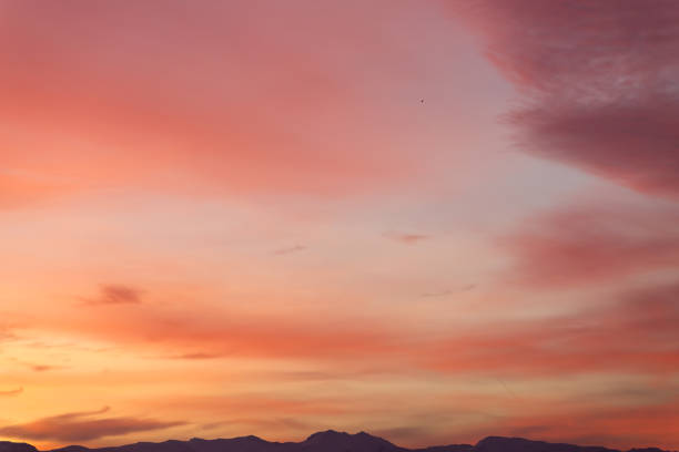 istock clouds grey pink  sunrise in the spring  for sky background 930220328