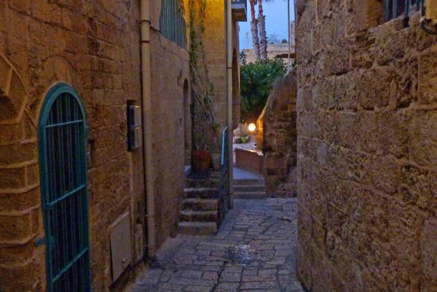 istock a street in Joppa, Holy Land 930237758