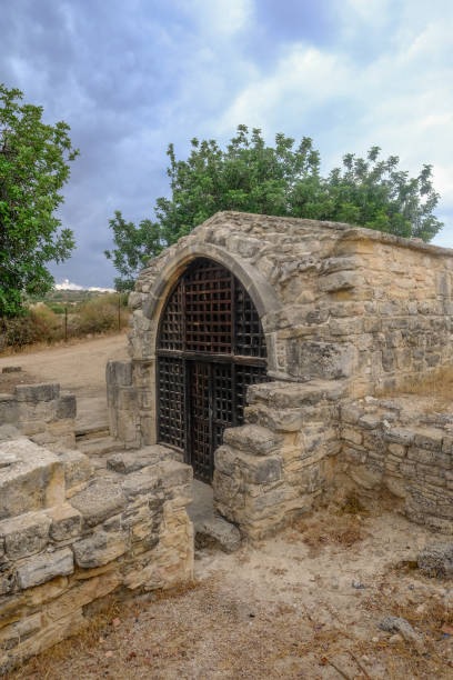 istock Small ancient stone built chapel of St. Stephen 930239066