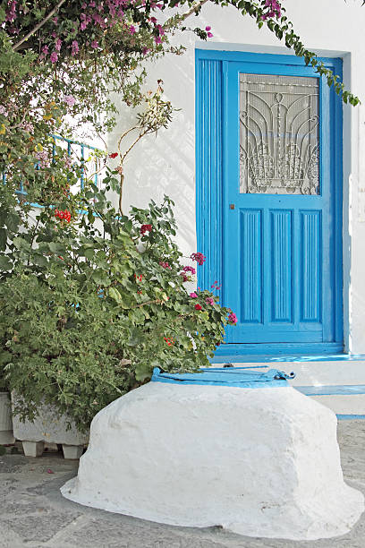 istock Island Door and Well 93023931