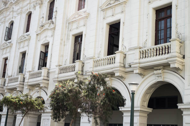 istock Architecture of a historic building, Lima, Peru 930252954