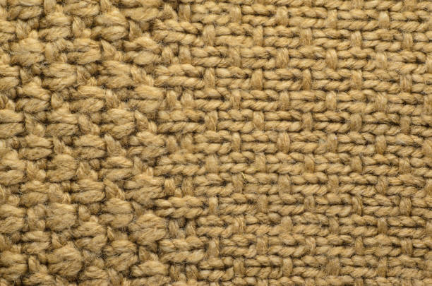 istock Beige Texture of Knitted Textile 930253510