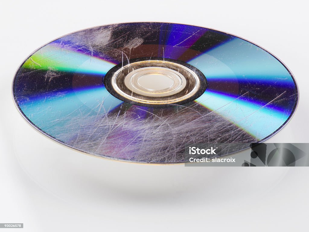 CD- und Dvd-Spieler - Lizenzfrei Beschädigt Stock-Foto