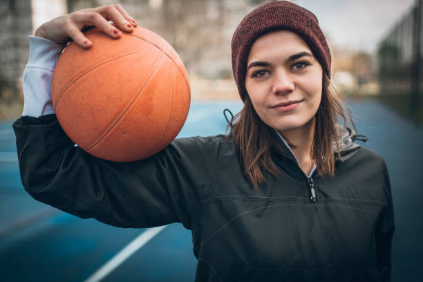 istock Woman playing basketball 930267488