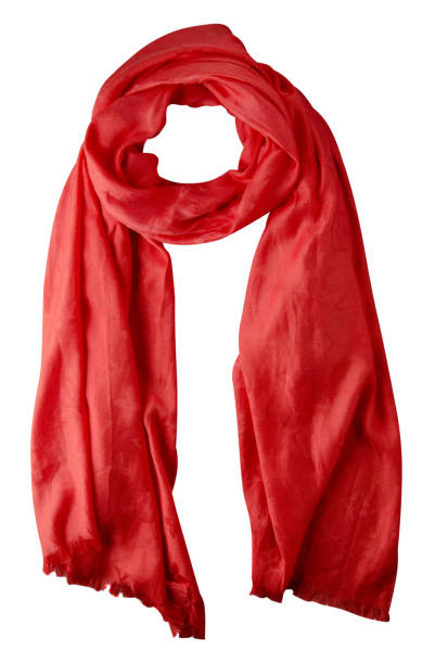 istock scarf summer. multicolored scarf. Scarf top view 930267686
