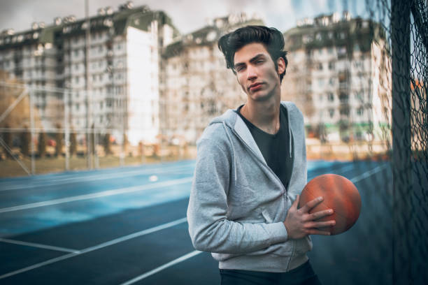 istock Tired from basketball game 930267812