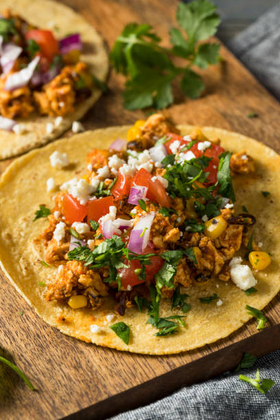 istock Healthy Homemade Sofritas Tofu Tacos 930268422