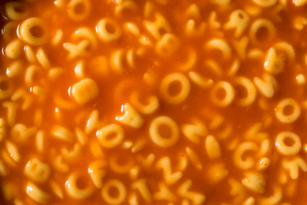Healthy Alphabet Soup in Tomato Sauce  Ready to Eat