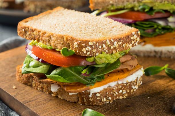 istock Healthy Homemade Vegetarian Veggie Sandwich 930281320
