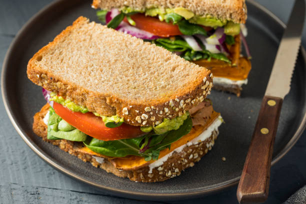 istock Healthy Homemade Vegetarian Veggie Sandwich 930282042