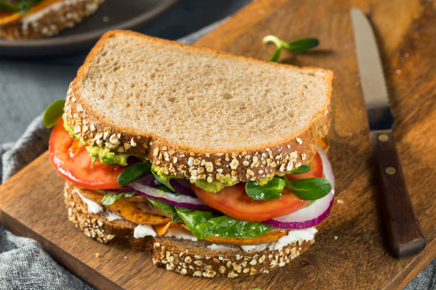 istock Healthy Homemade Vegetarian Veggie Sandwich 930286300
