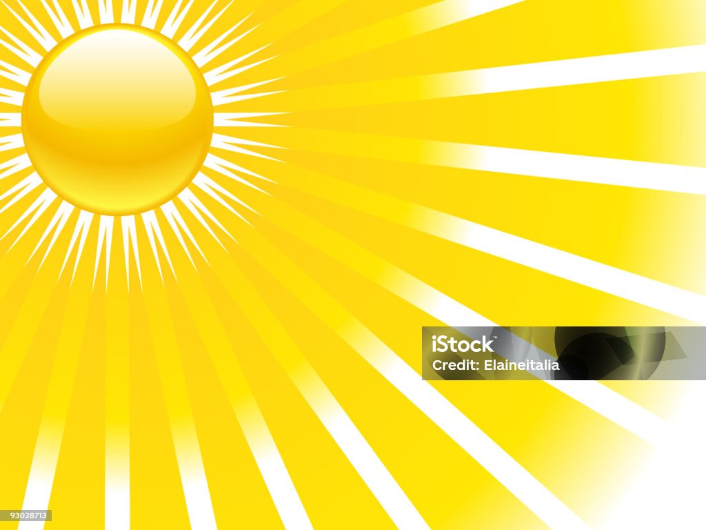 Summer Rays Background Summer Sun Rays Vector Background Stock Illustration - Download Image ...