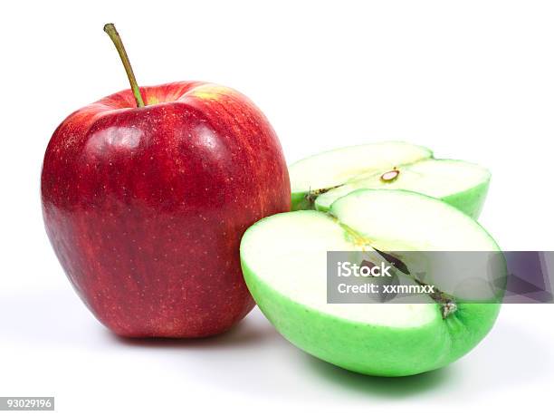Apple Foto de stock y más banco de imágenes de Alimento - Alimento, Color - Tipo de imagen, Comida gourmet