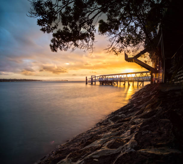 Dusk at Northcorte New Zealand