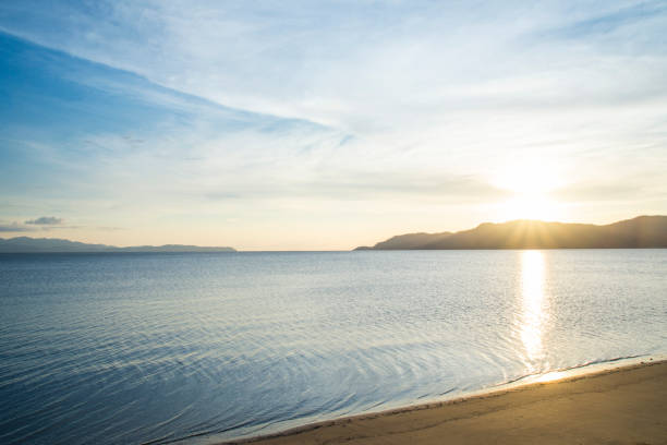 istock sun rise on sea nature background. 930319950