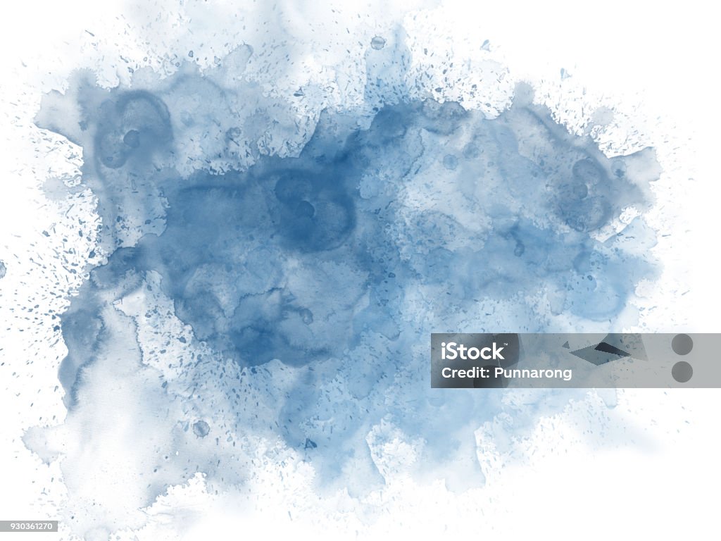 Abstract beautiful Colorful watercolor  painting  background, Colorful brush background. Watercolor Painting Stock Photo