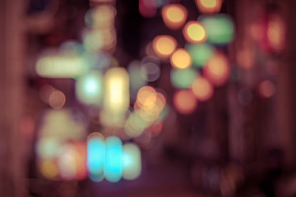 istock Big city lights bokeh background 930410956