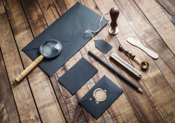 istock Vintage corporate stationery 930411714