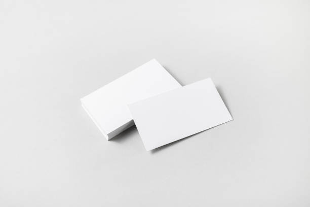 istock White business cards 930411752