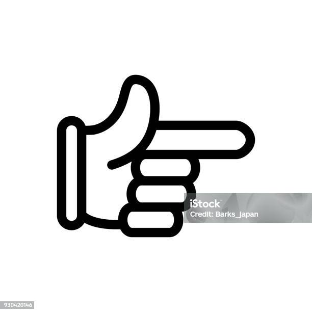 Finger Icon Stock Illustration - Download Image Now - Pointing, Arrow Symbol, Expertise