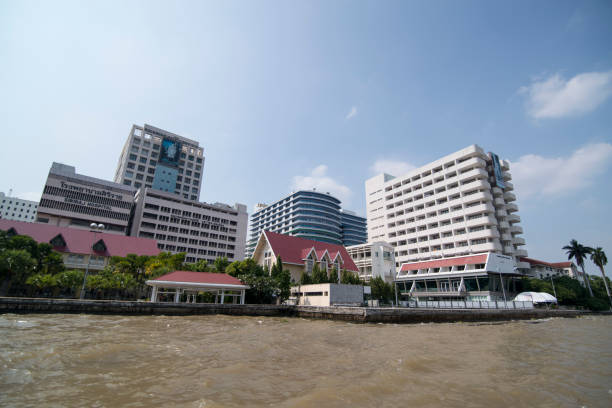 The Siriraj Hospital in Wang Lang in Thonburi in the city of Bangkok in Thailand.  Thailand, Bangkok, November, 2017
