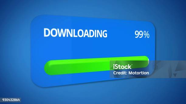 File Uploaded Complete Status Icon File Upload Is Almost Complete Green Status Bar Shows The Success Of ...