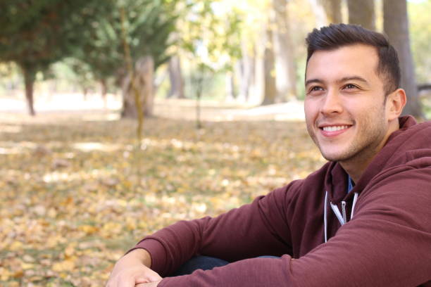 istock Multiracial male smiling with copy space 930437038