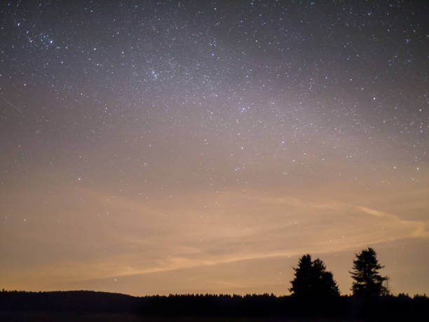 istock Milky Way over The Black Forest 930440698
